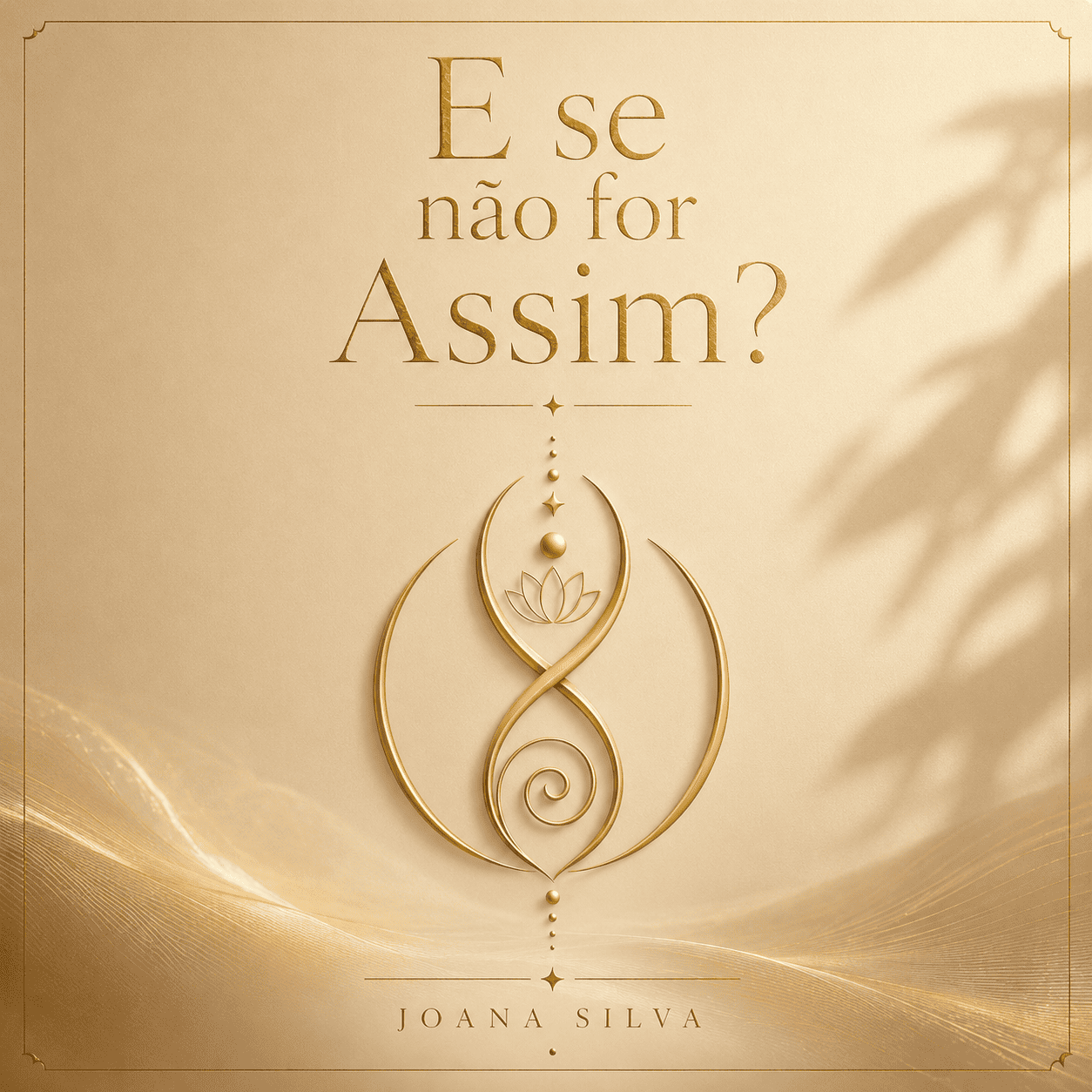 Capa do livro E Se Não For Assim? de Joana Silva